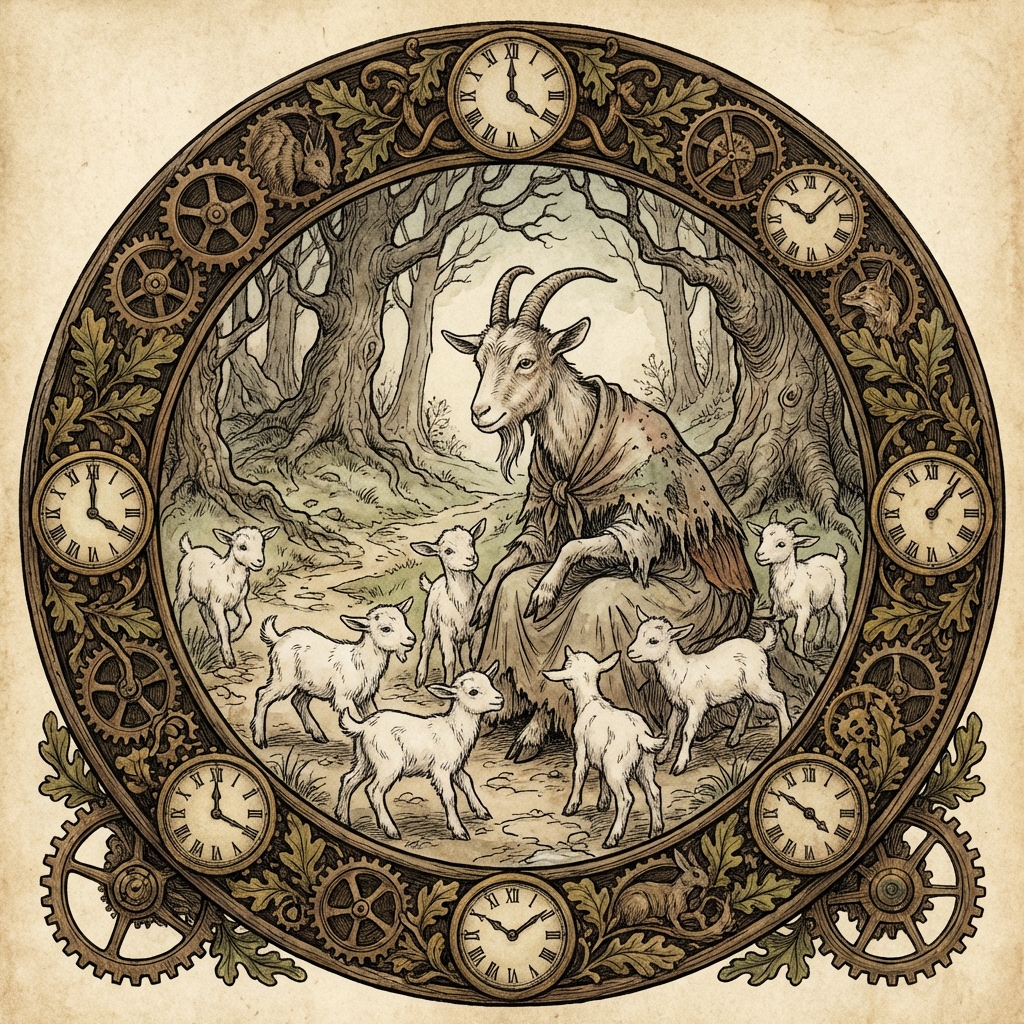 El Lobo y los Siete Cabritos